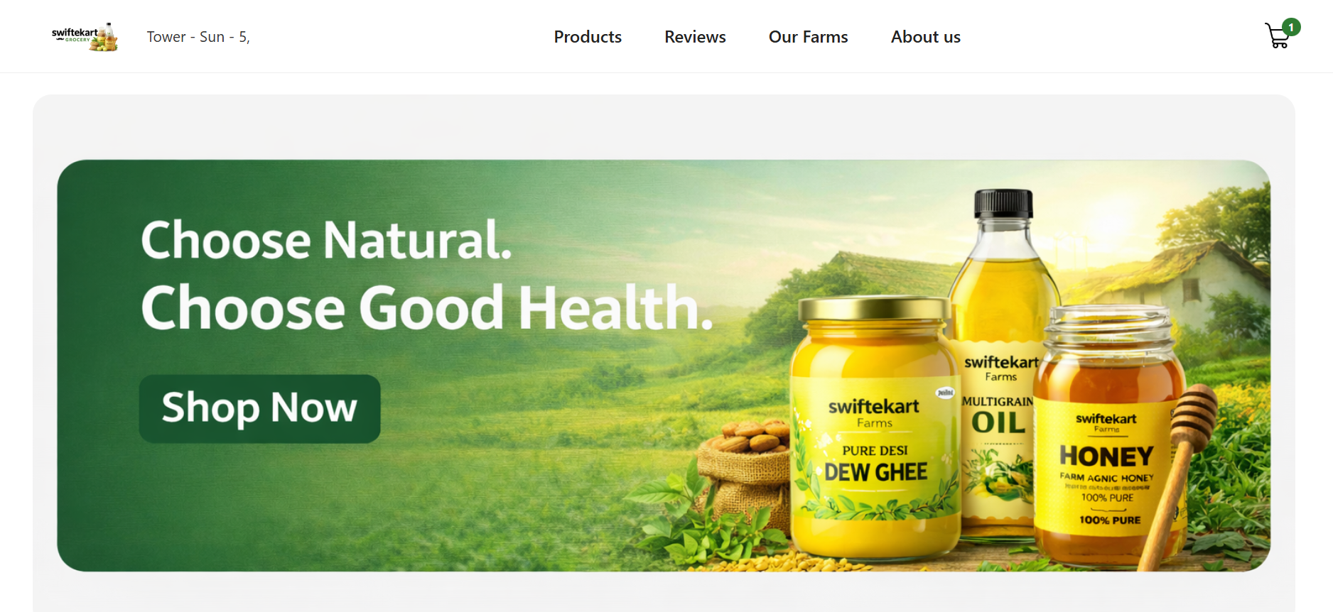 Online Grocery Marketplace