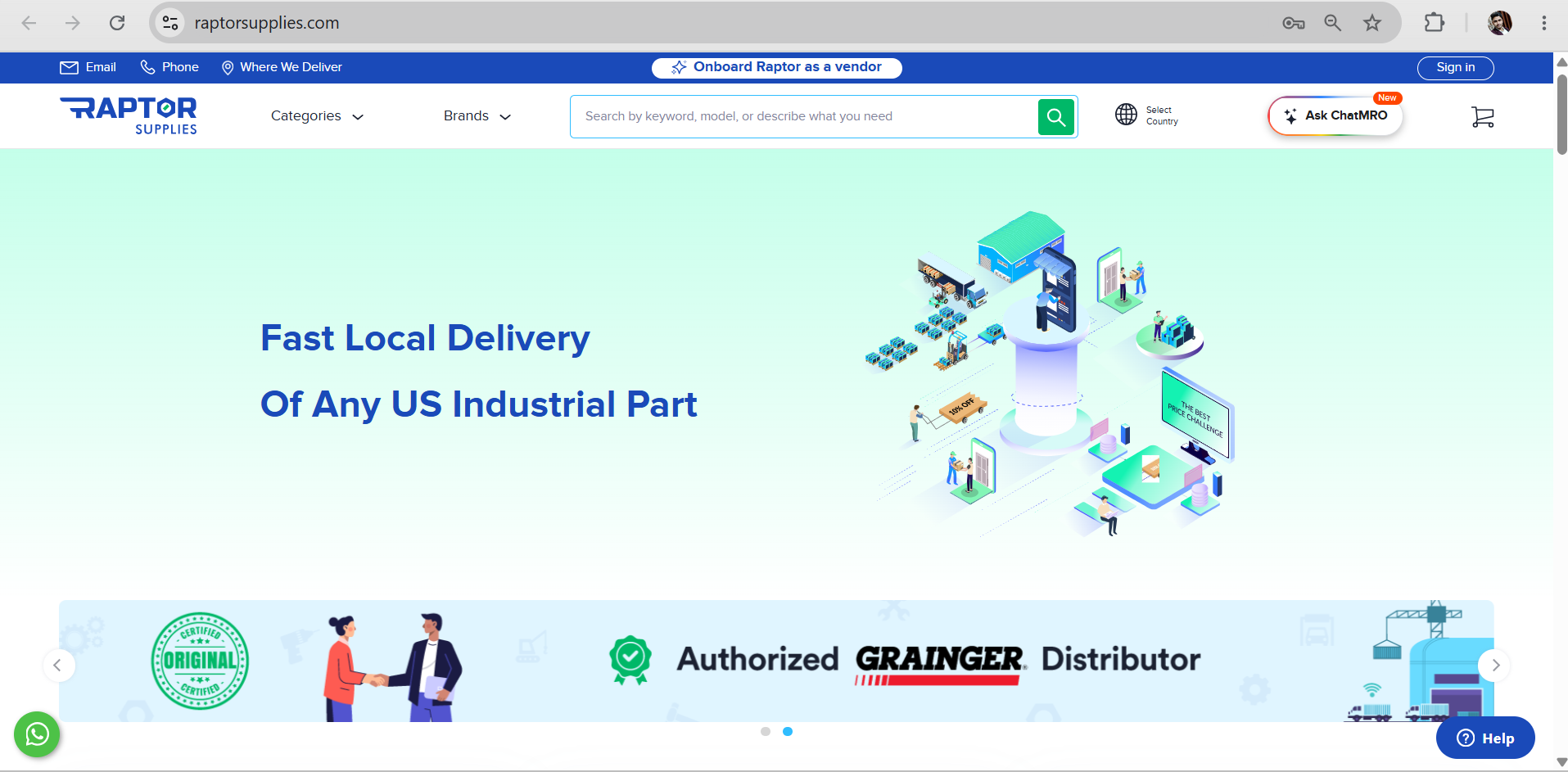 Industrial MRO E-Commerce Platform